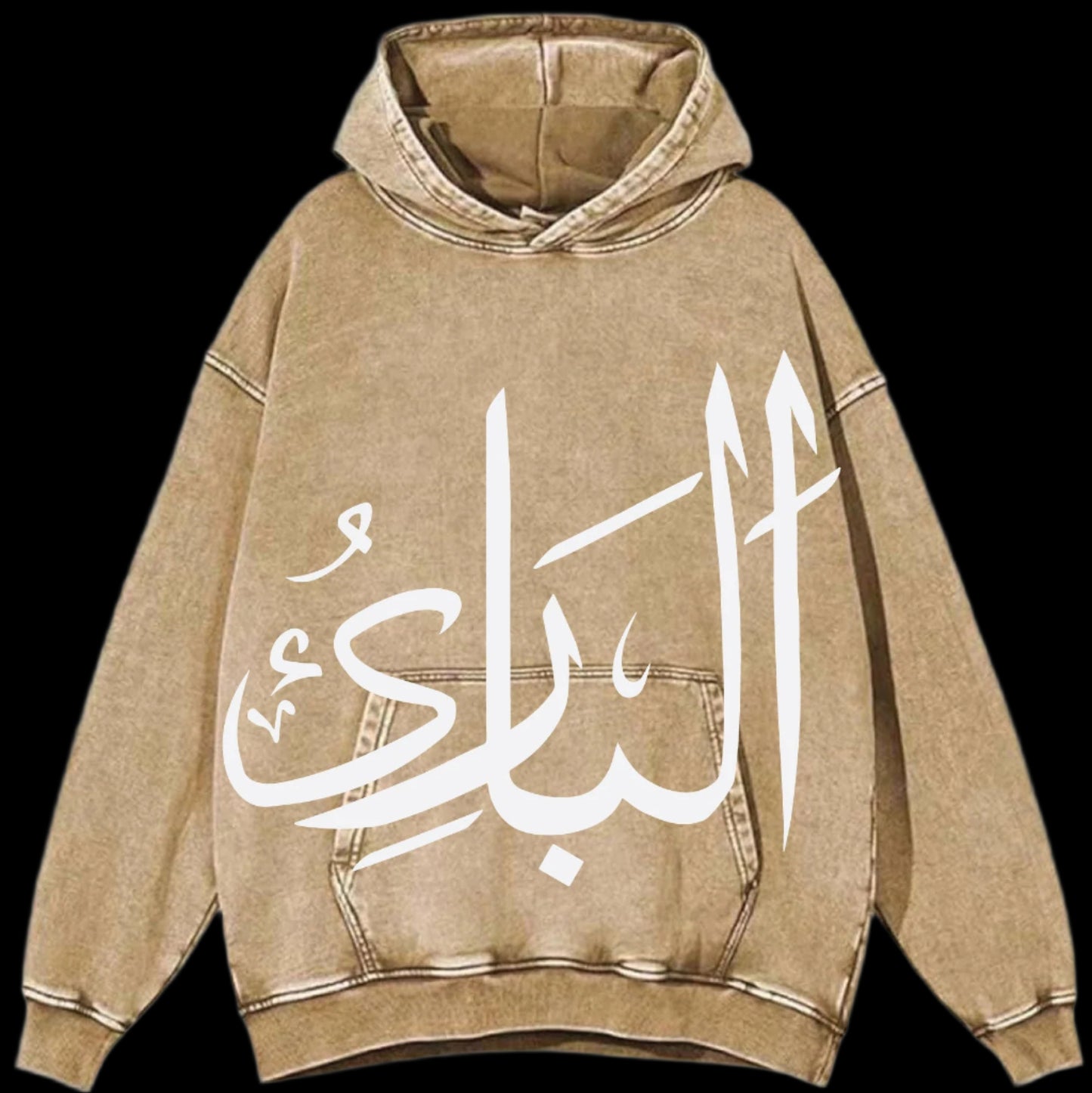 ACID WASHED MINT ALBARI HOODIE